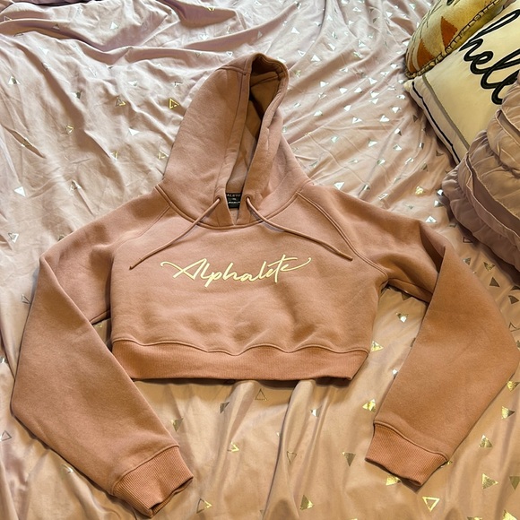 Alphalete Tops - Alphalete crop hoodie